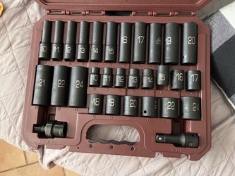 1/2” Drive Metric Impact Sockets - Deep + Shallow