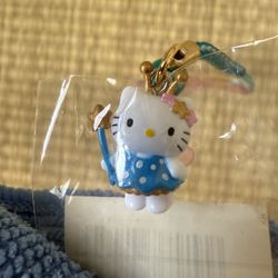 Hello Kitty UMIHOTARU fairy Strap From Japan