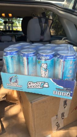Ghost Energy Drink Blue Raspberry Flavor