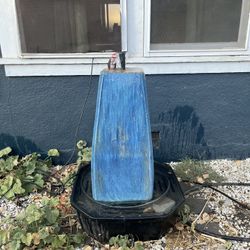 Water Fountain Base And Pump 