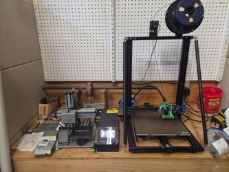 Snapmaker Original 3in1 (3d printer, laser, and CNC), and Creality Marlin 2