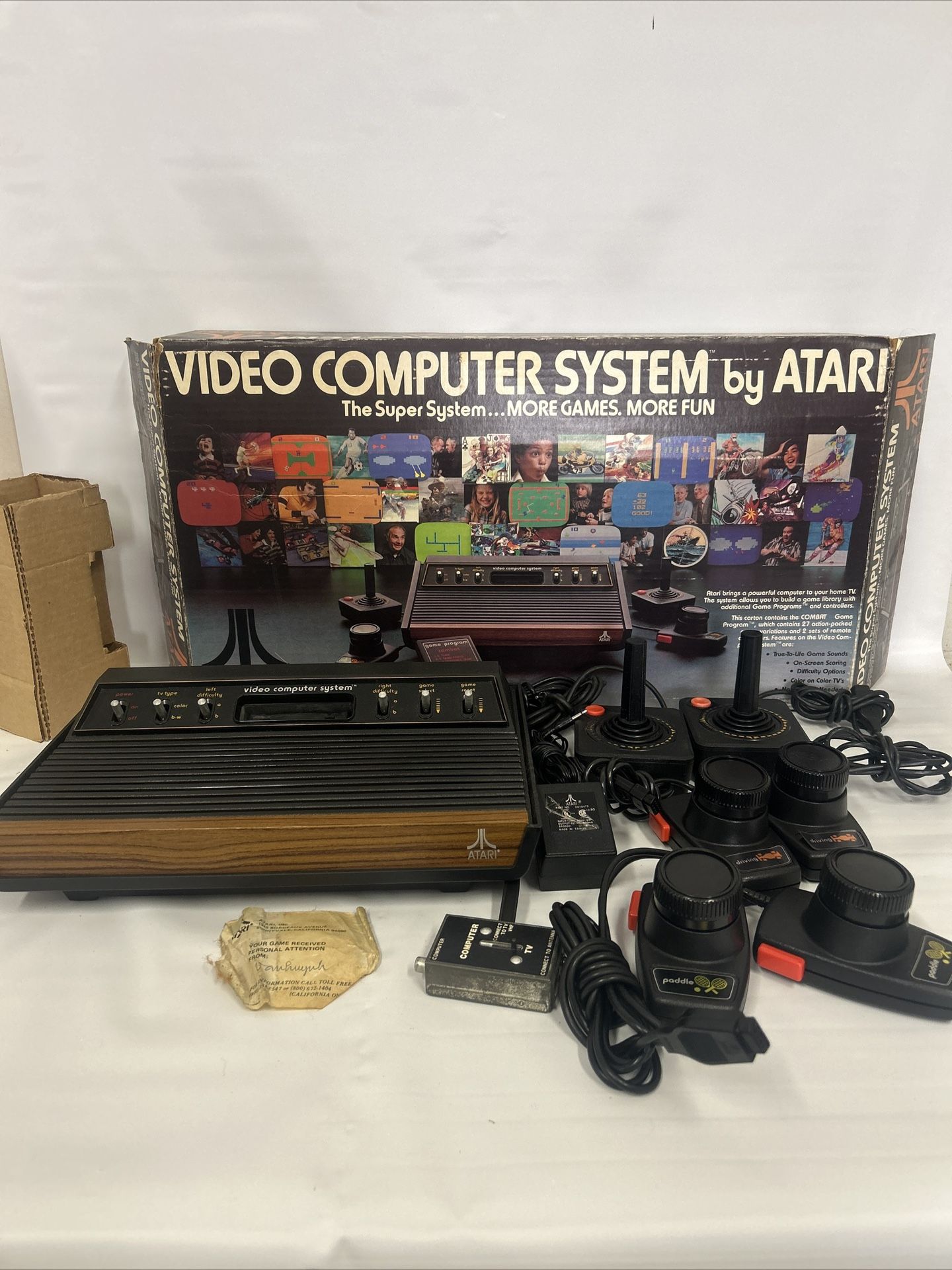Atari CX-2600 CIB!!
