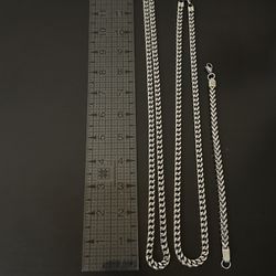 Franco Chains And Bracelet 