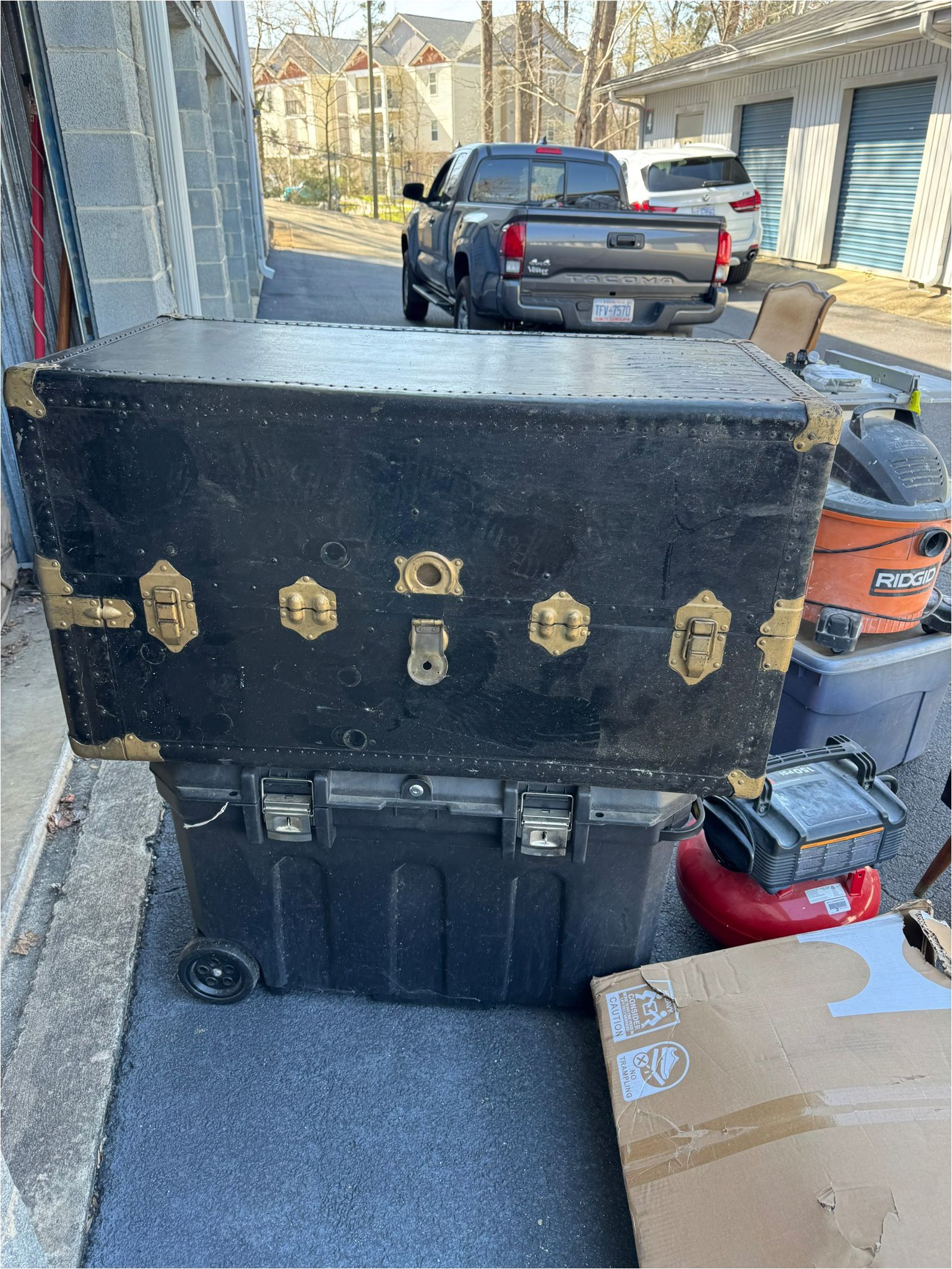 Vintage Steamer Trunk