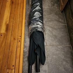 Brand New 5' Dark Gray Patio Umbrella 