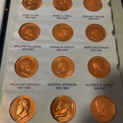 Mint Medals Of The Presidents 