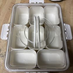 Snack storage box.   Great for lunch or the beach 