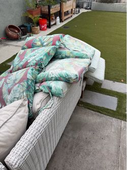 Free chair and lounge cushions