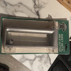 Metal shop Sheet metal hole cutter