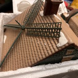 The Original Santa Village “Home Sweet Home House And Windmill”