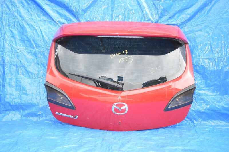 2010 11 12 13 Mazdaspeed3 Ms3 trunk hatch wing spoiler 10-13 mazda3