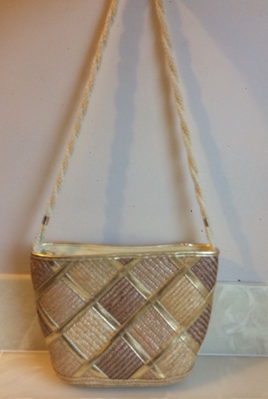 Worthington Gold and Brown Purse