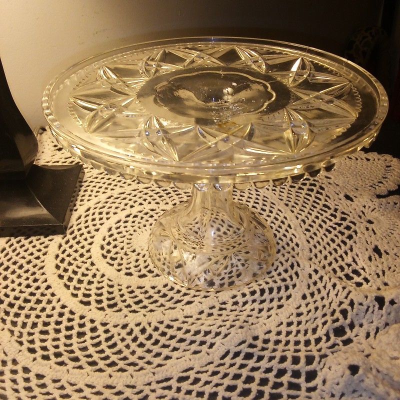 Vintage Cake Plate