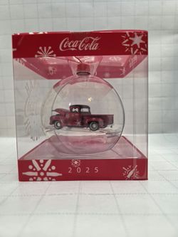 M2 Machines 1974 Chevy Stepside Coca Cola Holiday Ornament