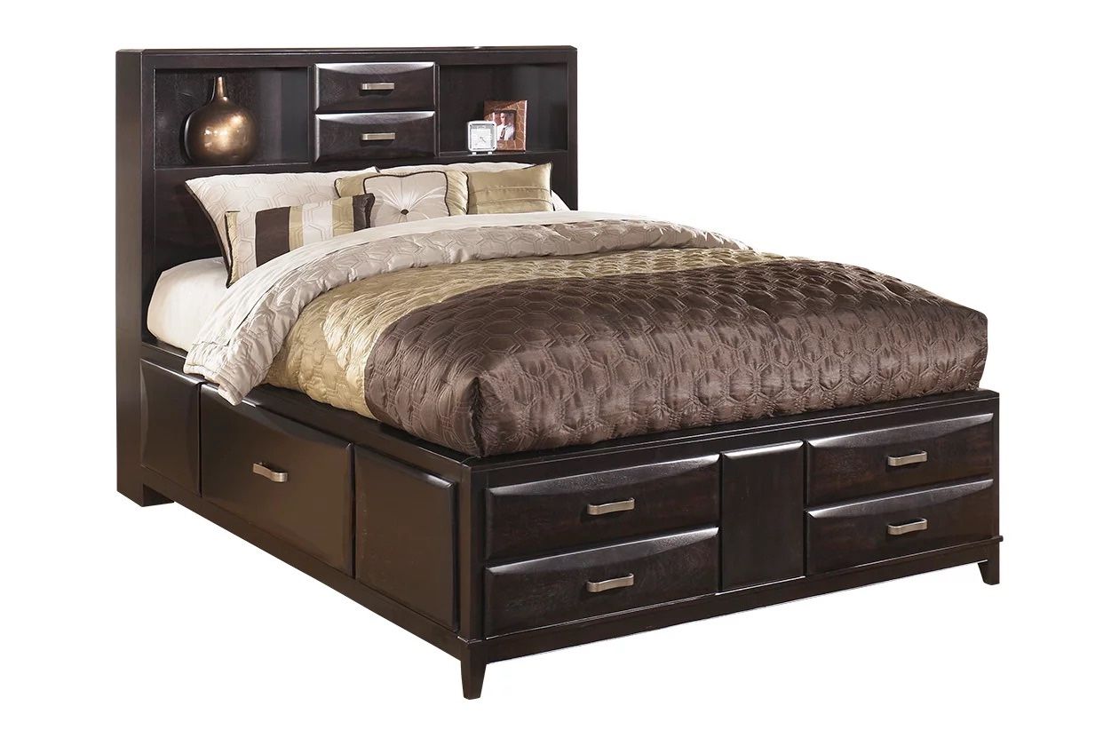 8 drawer storage bed