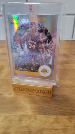 Panini 2020-21 Hoops Shaquille O'neal  Shaq Auto