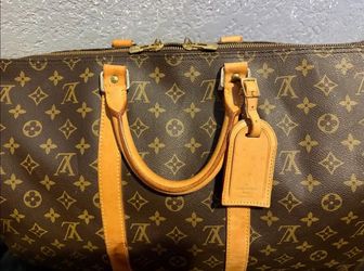 Vintage Louis Vuitton Keepall 55 Bandoulière Monogram Travel Bag