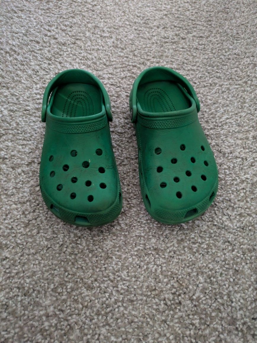 Green CROCS