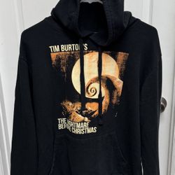 Adult Size M Disney The Nightmare Before Christmas Hoodie Shirt Just $8