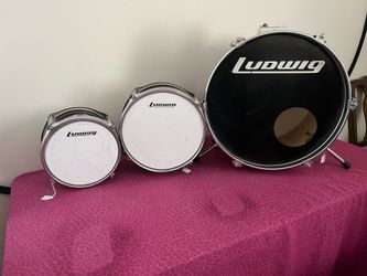 Ludwig Accent Junior Drums * Bass and 2 Toms *