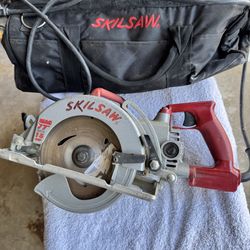 ⚙️ SKILSAW SHD77M 7-1/4” Magnesium Worm Drive Circular Saw