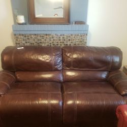Leather Couch