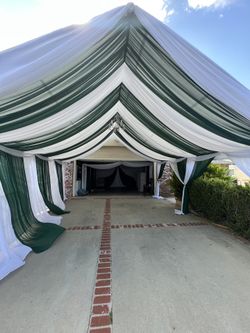 Tent With Draping 🙀