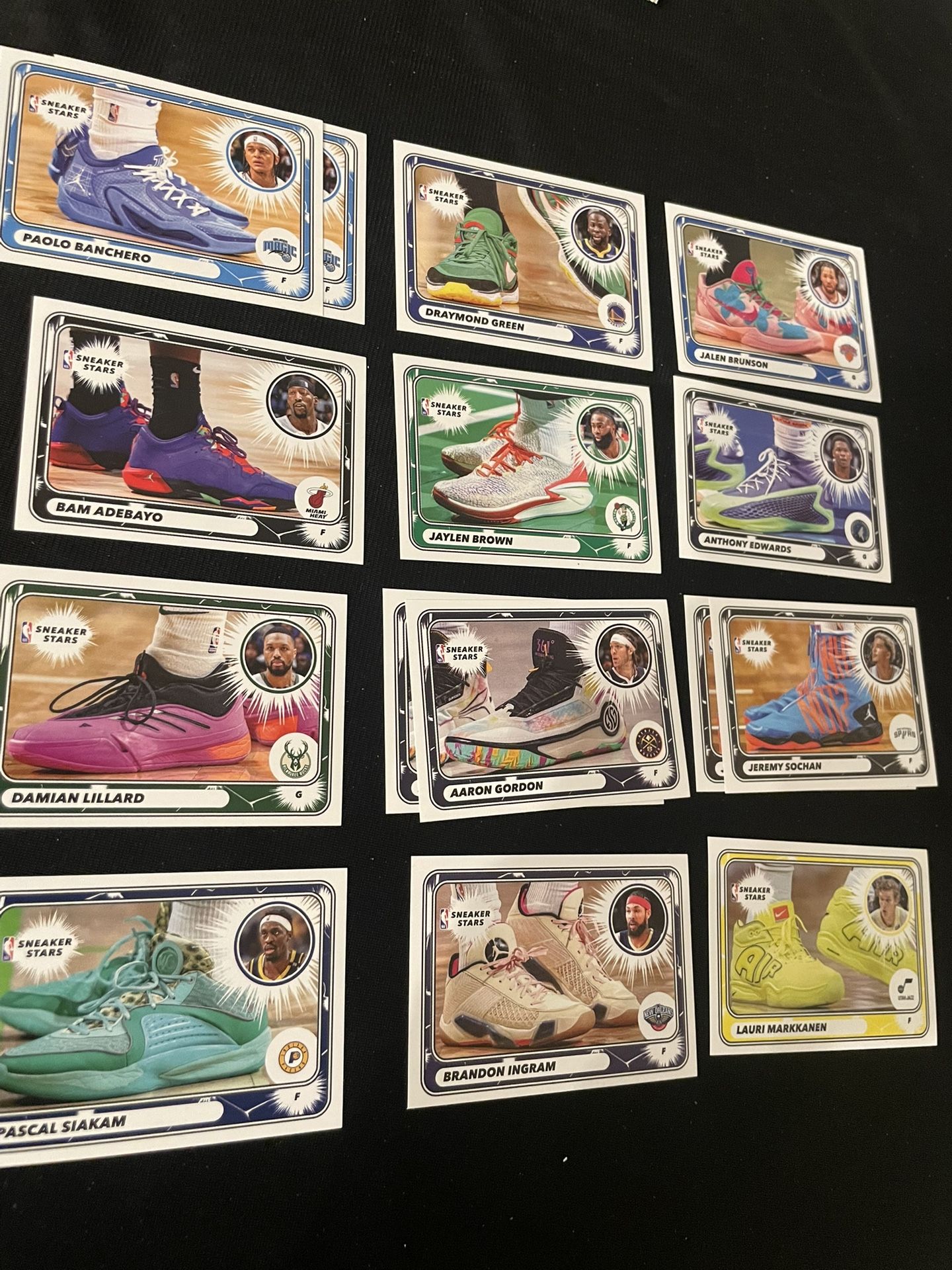 Nba Sticker Lot Shai-Edwards-Lebron n More!