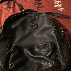 Tory burch leather backpack cheap sale
