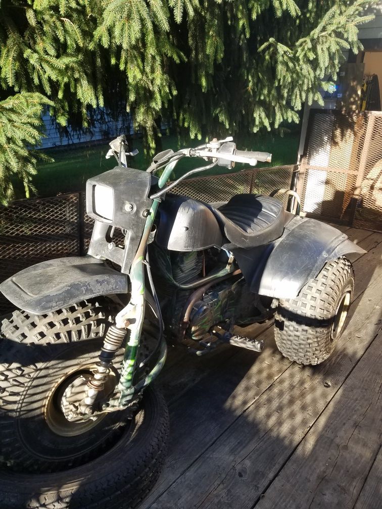 Kawasaki KLT 200 Atv 1984 Not Running