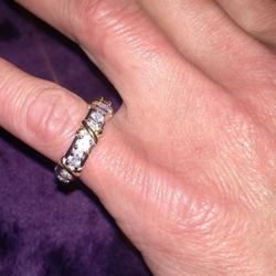 Sterling Silver Women's Wedding Band