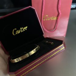 Gold Cartier Bracelet