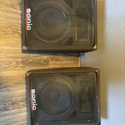 Sonic DJ Speakers 