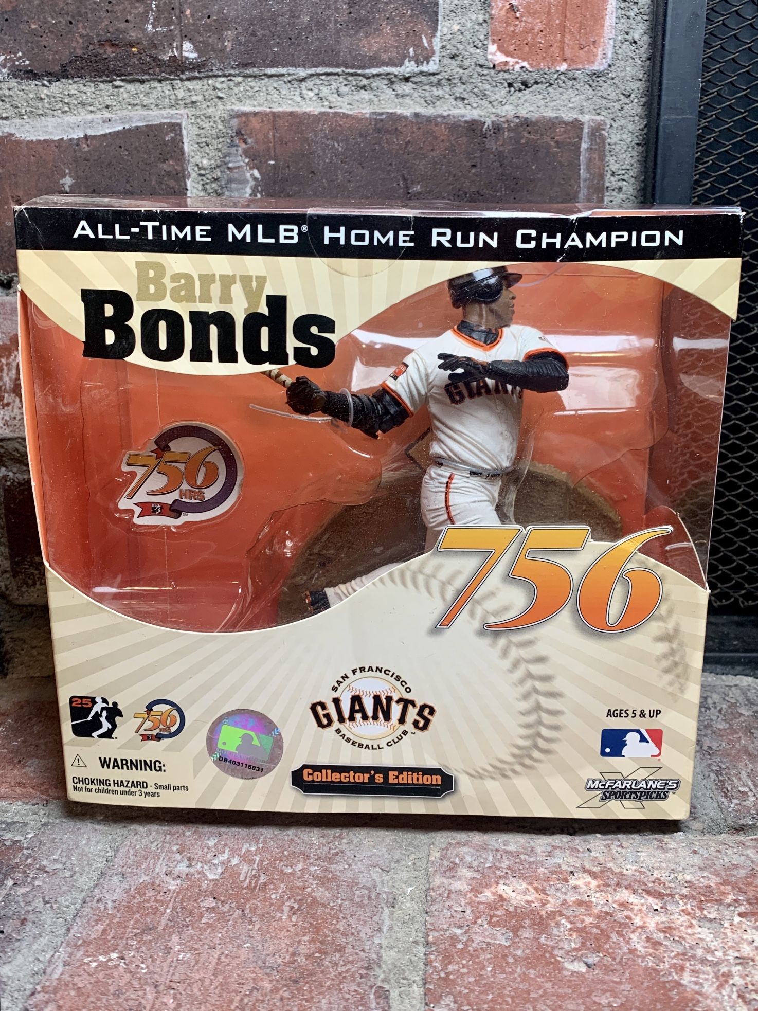 Barry Bonds All Time Home Run Champ 756 San Francisco Giants