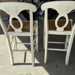 Pottery barn. Bar Stools. 