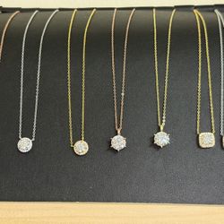 Vvs Moisanite Necklace 