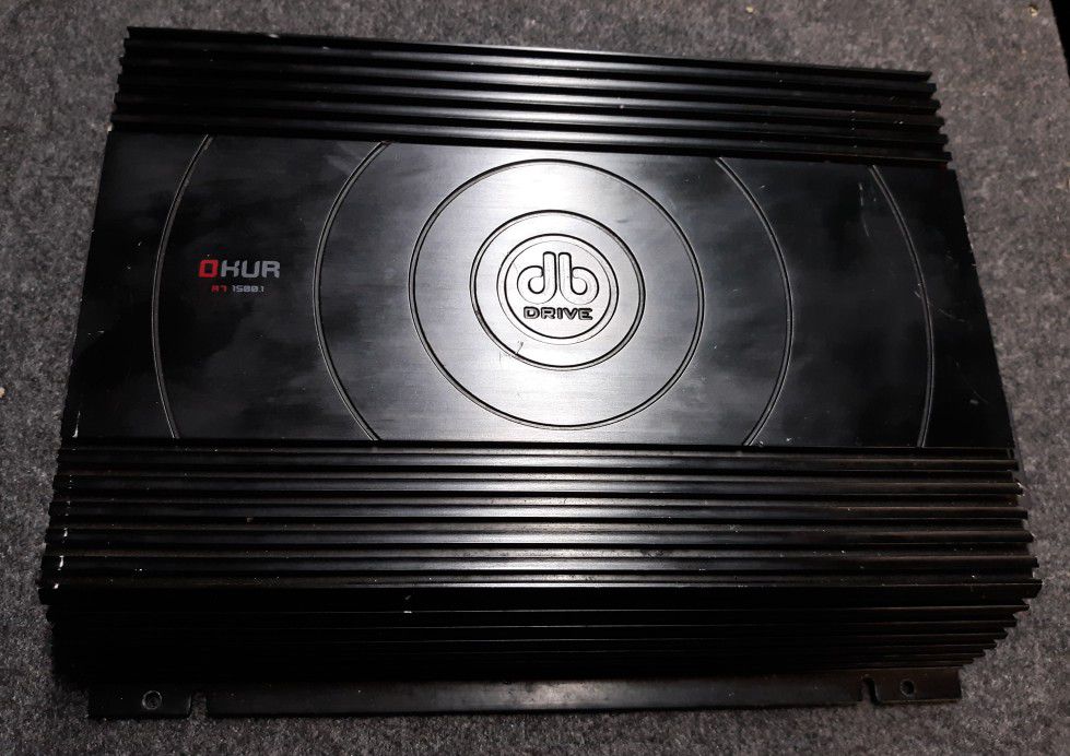 DB Drive A7 1500.1 Class D Monoblock Amplifier