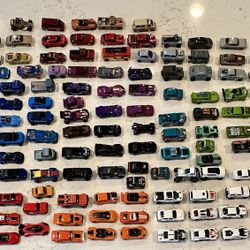 Mixed Box Of Hot Wheels