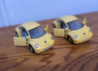 Wiking  1 /87 Volkswagens VW  New Beetle 1998 Yellow   NIB