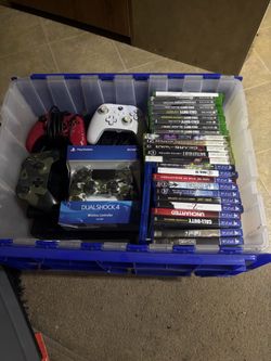Gaming Consoles, Controllers, and Games