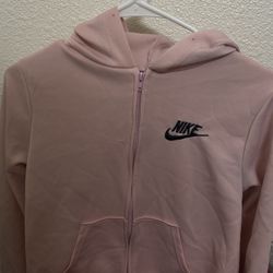Light Pink Nike Zip Up