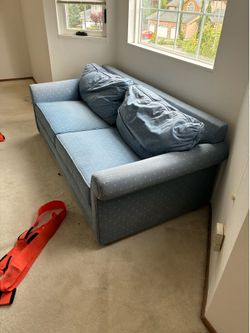 Blue design counch