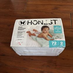 Honest  size 2 diapers