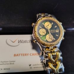 Vintage Seiko Chronograph Quartz Sport 100 Alarm 