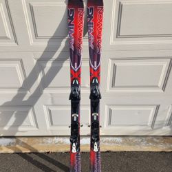 SALOMON X-WING 8R Titanium All Mountain Skis w/ Z10 Adjustable Bindings 152