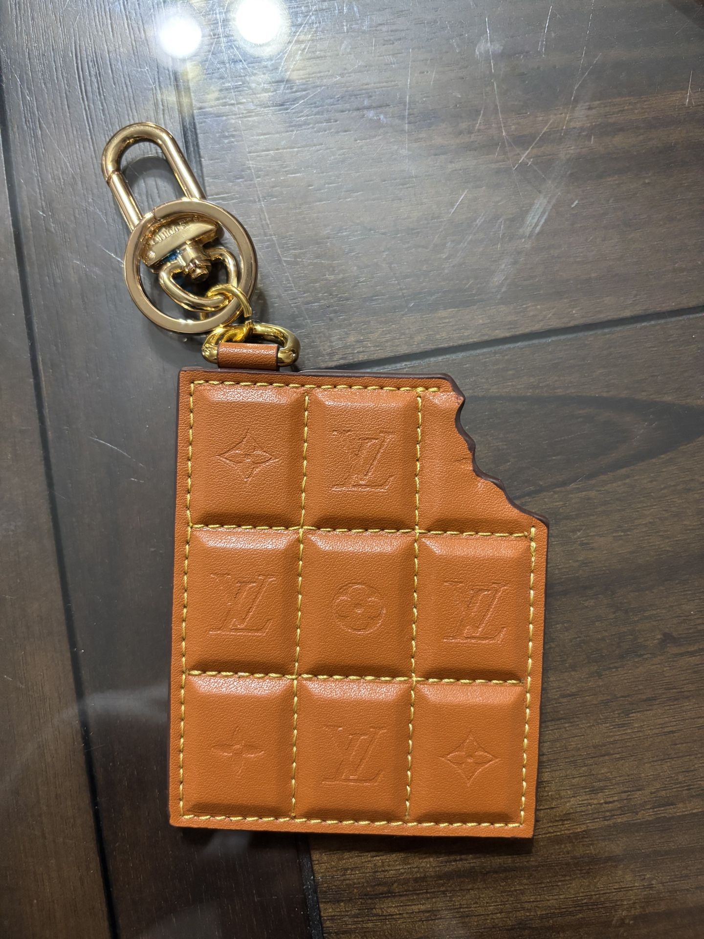 LV Chocolate Bar Figurine Key Holder and Bag Charm M01478