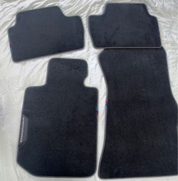 BMW genuine M performance floor mats velour set