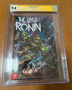 🐢 CGC 9.8 TMNT The Last Ronin #2 – 6x Signed Signature Series 🔥