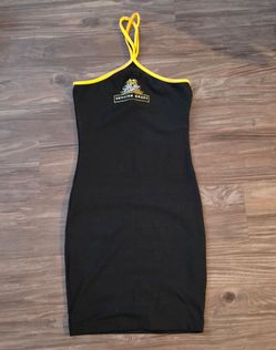 Vintage Miller Genuine Draft Halter Dress MGD Promo Y2K Size Large