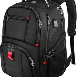 Yorepek Travel Backpack XL  For Men + Women - Water Resistant